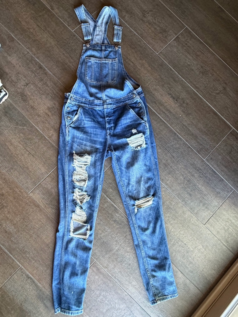 American Eagle - skinny Denim Overalls for Women